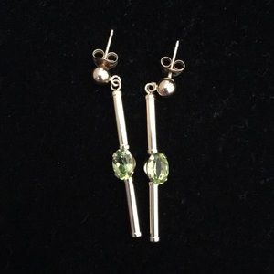 Peridot 14kg Earrings